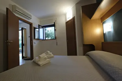 Apartment "ulivo" with Pool and Private Beach
