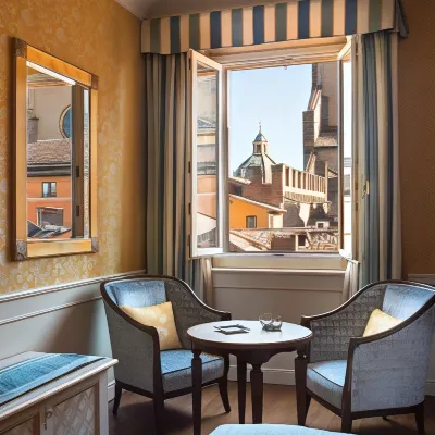 Art Hotel Orologio Hotels near Archiginnasio Palace and Anatomical Theater