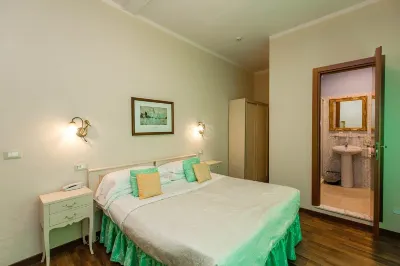 Fly in Viareggio beach in front of the famous promenade with shops and establishments Hotels in 