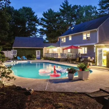 ★ A ★Lux Family Villa 6min to Gillette “Pool&Gym”★