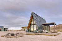 Stardust Big Bend Luxury A-Frame#2 with a Fab View Hotels in Study Butte-Terlingua