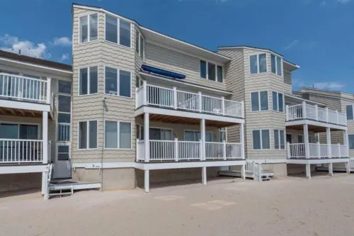 2 Bedroom 1 Bath Modern Oceanfront Condo Overlooking the Beach Hotels in Toms River