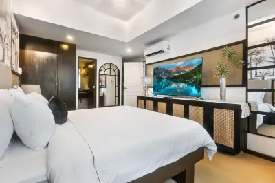 Tropical Oasis with the best unobstructed view of BGC + 100mbps wifi & Netflix