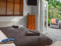 Bayview Cottage, Penzance with great sea views over the Bay & St Michaels Mount - balcony