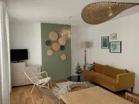 Champagne! Spacious apartment - مطابخ