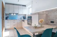 Apartment Morgenstern 85 sqm on 2 floors with loggia in a quiet location