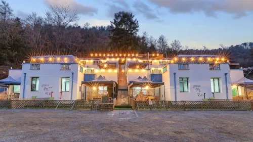 春川狗和住宿 - 按摩浴池