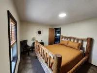 2 separate cabins, sleeps a total of 12, on 4 acres in Lava Hot Springs!!