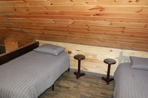 Cozy cabin in charming Hornell.Riding distance to Tall Pines and close to Alfred