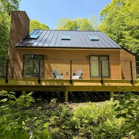 The White Birch • Cozy Luxe Cabin • 7 Min to Mount Snow