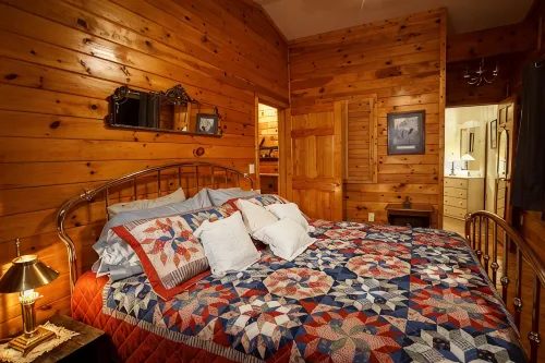 Cliffhanging Cabin over French Broad River between Hot Springs, NC and Gatlinburg Tn