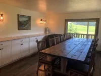 Charming farmhouse property on 20 acres of land, comfortably sleeps 13
