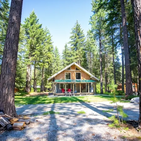 Black Bear Cabin central location to all Leavenworth's outdoor activities.