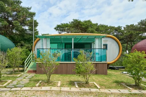 Ongjin Yeongheungdo Lava Dome Healing Town - Leirintäalue