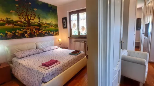 Villa Bellevue Corsanico, private pool and parking, easily accessible, sea view - Wifi