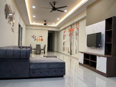 High Floor View•Cozy Balcony•9Pax•The Venus Sitiawan•Wifi & Netflix