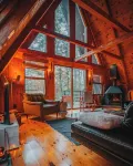 A-frame w/ sauna near Whiteface & Lake Placid, NY - Шале