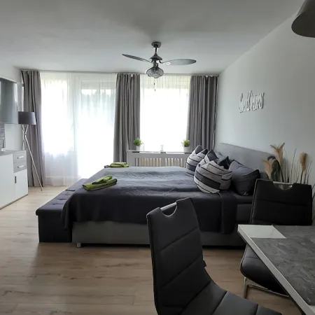 App with Air Conditioning, Pool, Garage for Car, Bike, Skis, AktivCard Bayer.Wald Optional
