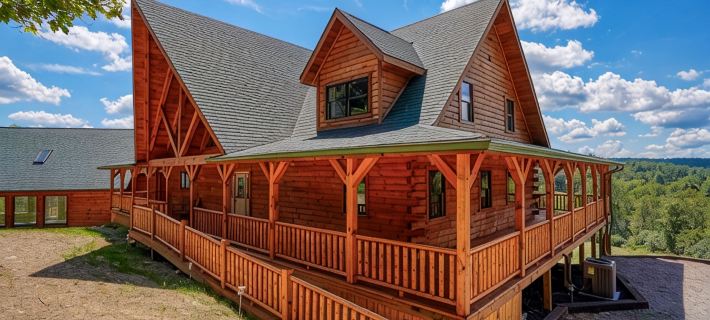 Hocking Hills Laikyns Lodge with Indoor pool- Great View! Hotels in Hocking County