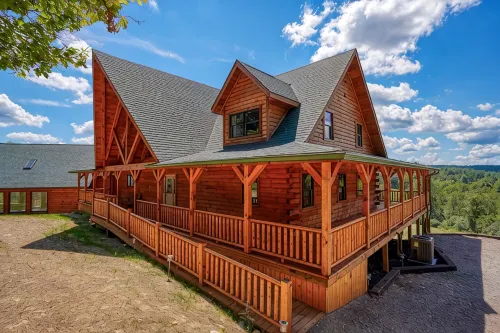 Hocking Hills Laikyns Lodge with Indoor pool- Great View! - 무료 와이파이