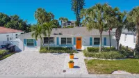 4-Bed Coastal Retreat: Heated Pool, 200 Steps to Beach, Walk to Fun! - Private Pools