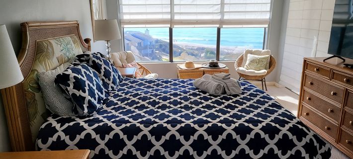 5th Floor View of Beach and Ocean- Full condo- 2 pools- Hotels in Emerald Isle