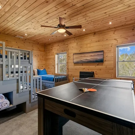 Pisgah Paradise • Private • Game Room • Large Deck