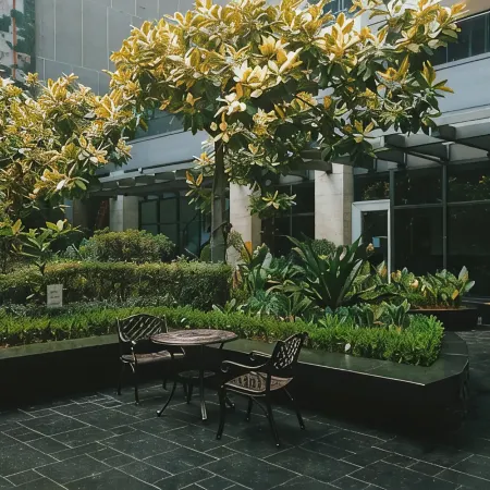 32F Corner 1BR • 2 Balconies • Pool • Mall Below