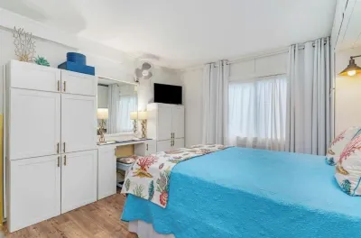 Beautifully relaxing condo on the ocean. Feet from the beach! Sea Oaks 108