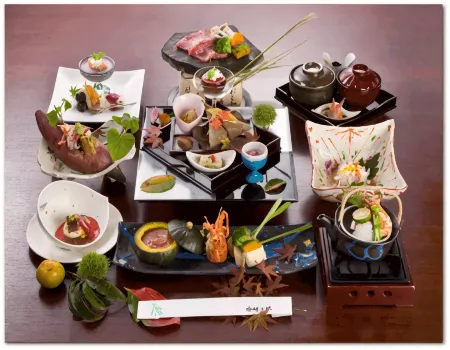 Ryoutei Ryokan Takechiyo Kirishima Bettei Отели рядом со станцией JR Kirishima Jingu Station