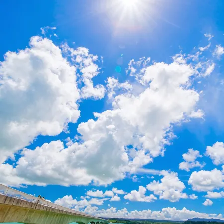 [Churaumi/Kouri] 1min Beach/Hotel-Quality Villa/Max 10ppl/2 Parking/White Cube Yagaji Okinawa