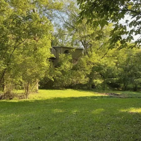 Magical Log Cabin, Streams in Private Yard, 4 Bedrooms, Pet Friendly, WiFi