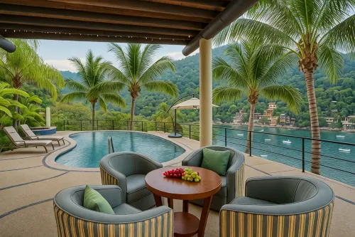Experience Luxury Living at Our Ocean Front Villa in Puerto Vallarta - วิลล่า