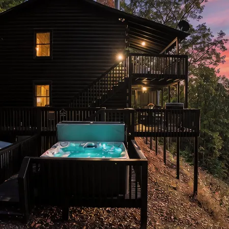Best Sunset Views in Blue Ridge w/ Paved Roads and Outdoor Deck Addition