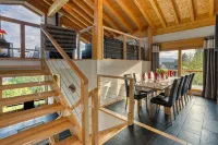 Stunning contemporary chalet in Anzère with unbelievable views of the mountains.