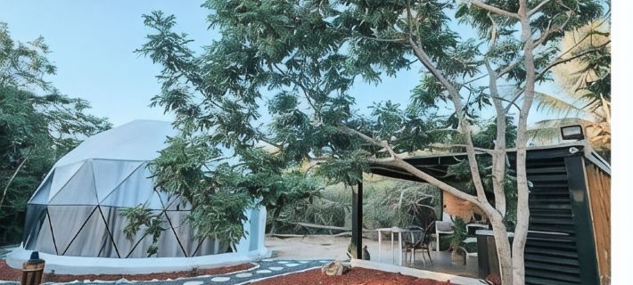 Unique Dome with hot tub, bbq, jacuzzi, near beach 伊莎貝拉住宿飯店
