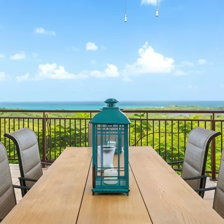 One of Puerto Rico’s Most Stunning 5 bedroom Oceanview Villas with  Pool & Slide