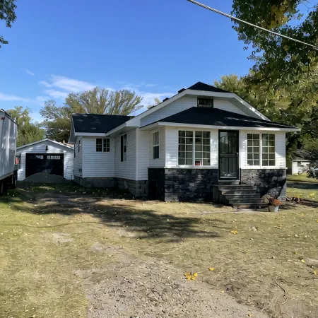 Charming two bedroom on the corner, newly renovated with a sweet porch.