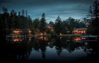 EXPERIENCE LAKESIDE LUXURY AT MAPLE CABIN: YOUR IDYLLIC RETREAT IN STAR LAKE, WI