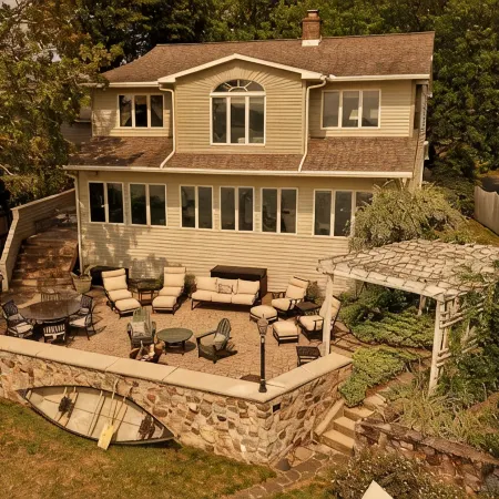 Lakeside — Luxury on Owasco Lake — Level Lake Frontage — Best Location