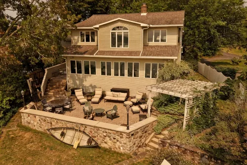 Lakeside — Luxury on Owasco Lake — Level Lake Frontage — Best Location