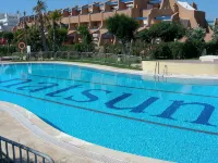 Apart 69 - Naturist apartment in Vera, front beach view, sun and golf all year - 游泳池
