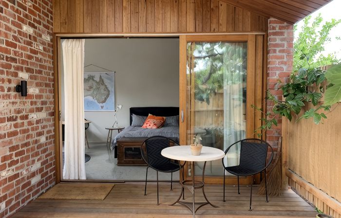 Inner city garden studio in the heart of Footscray