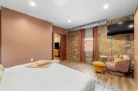 斯通山脈市中心步行可至斯通山脈公園歷史風格LOFT複式民宿 - 民宿