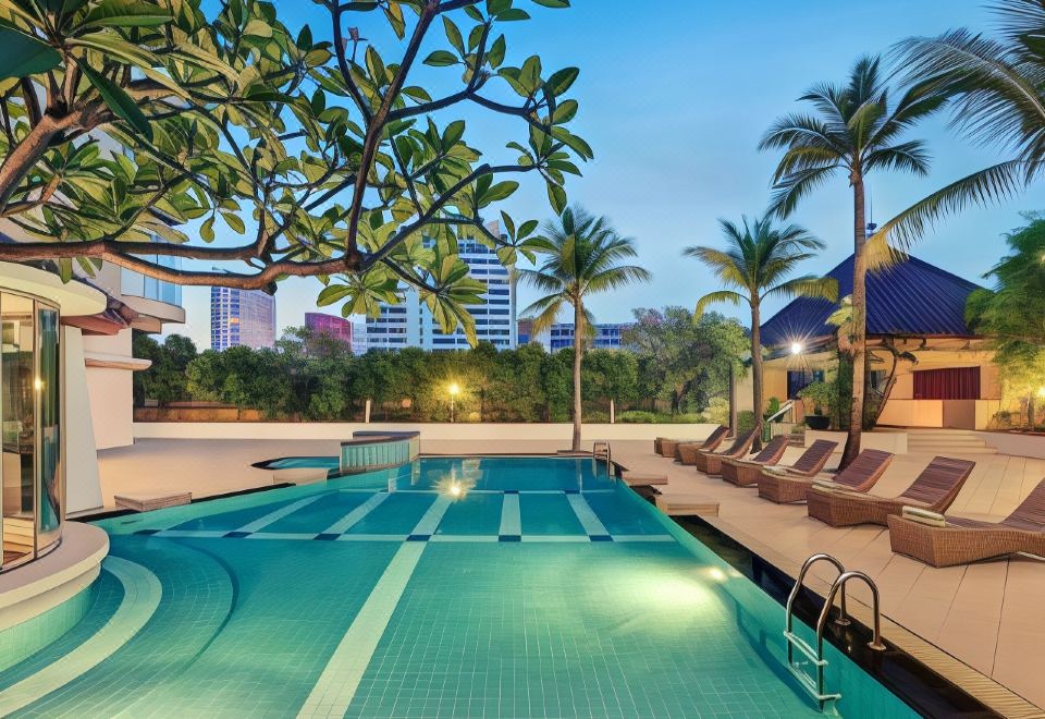 머큐어 자카르타 코타의 사우나 또는 피트니스 센터 시설