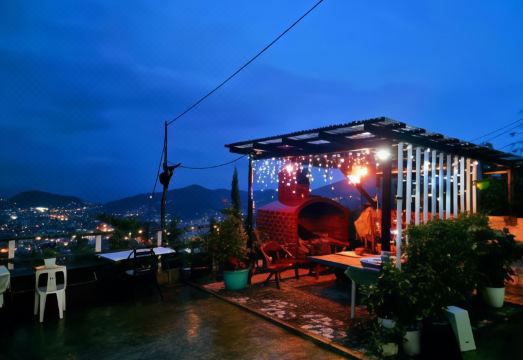 와나이의 로키 마운틴 홈스테이의 아늑한 객실 내부