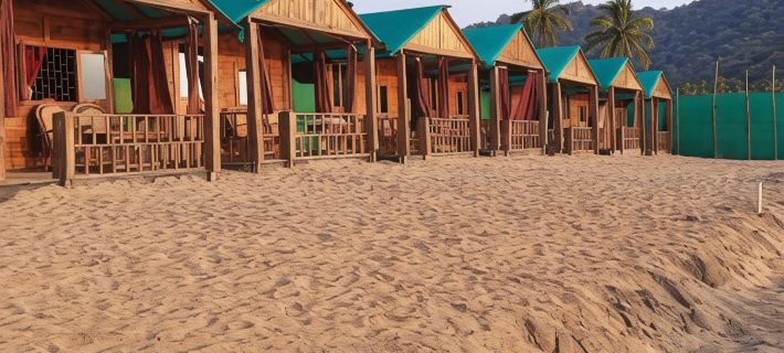Saxony Beach Huts Hotels in Agonda