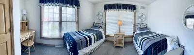 3 bed/3.5 bath Fish Creek Condo: walking distance to beach/parks, bars & dining