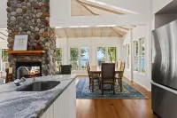 Coastal Living w/ Hot Tub, Firepit & Lakeside Deck