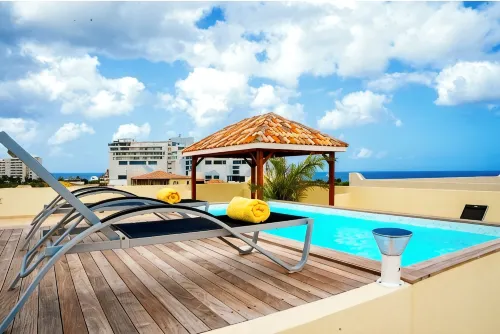 Penthouse of 200m2 with private pool
